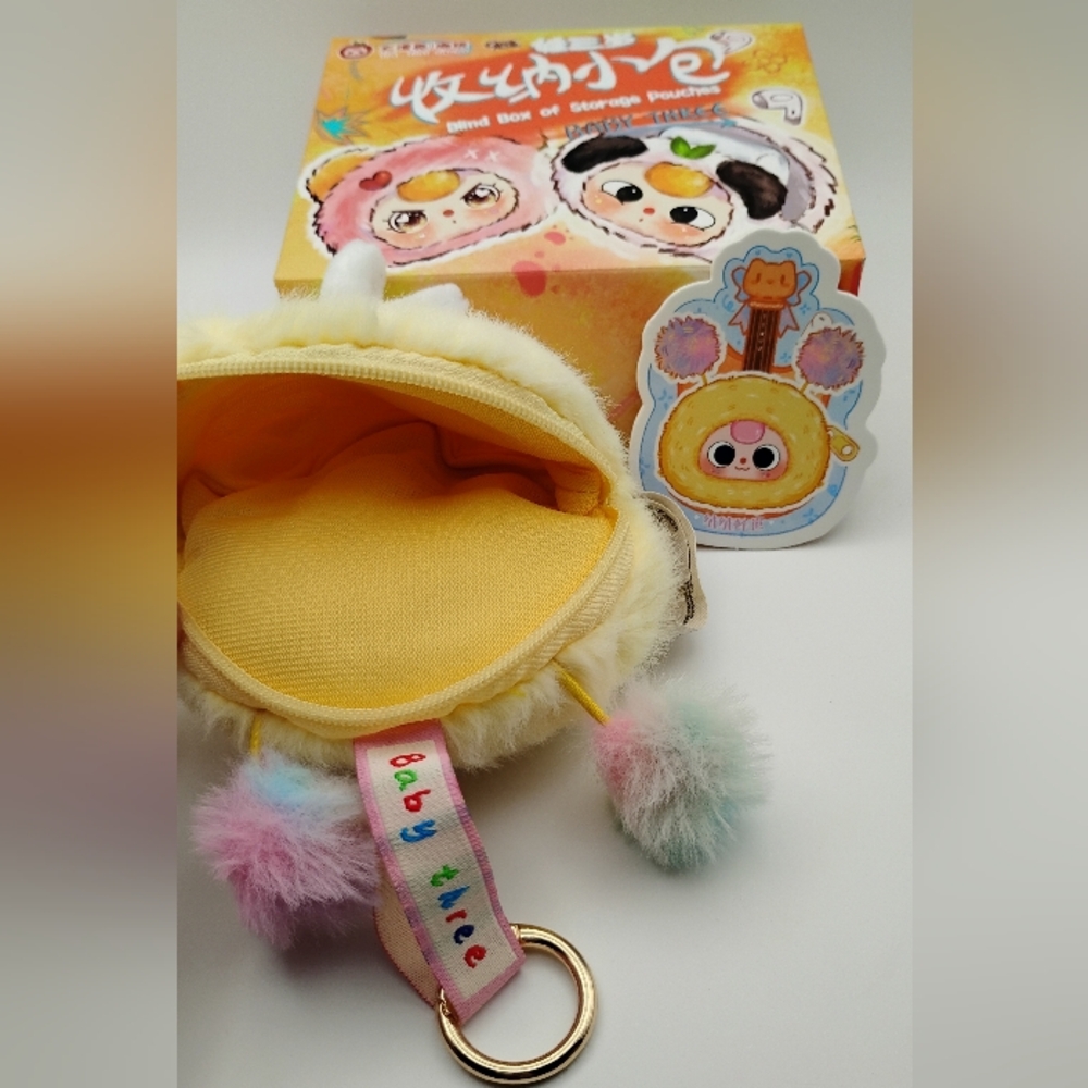 Baby Three Storage Pouch Perfect for A Little Pouch To Clip On Your Bag - Picture 3 of 3